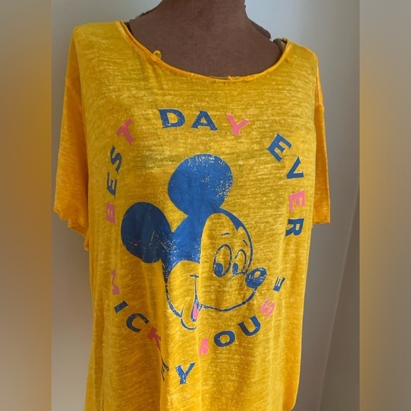 Disney mickey mouse thin t shirt, best day ever mickey mouse shirt - Picture 2 of 7
